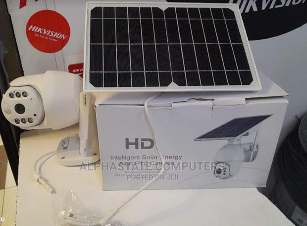 Solar CCTV PTZ Camera 4g With Sim Card Solar Powered Wifi Cc - main view