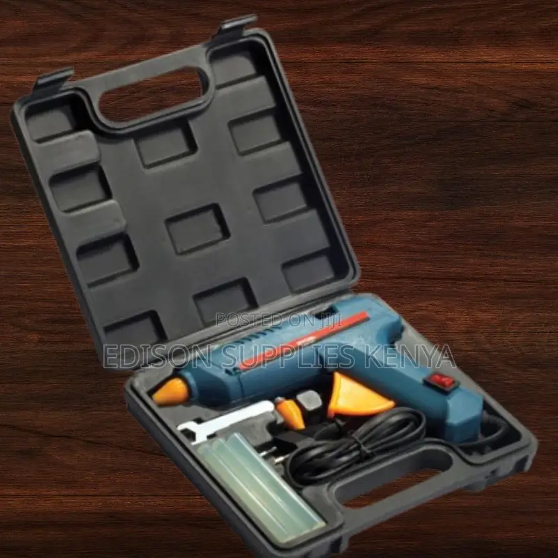Hot Melt Glue Gun 80W Ryobi Free Glue Sticks + Storage Case