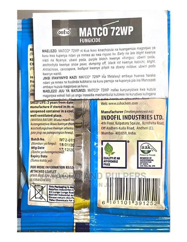 Matco 72wp Fungicide - thumbnail 2