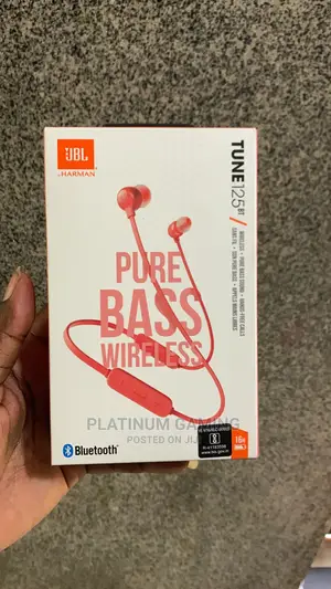 JBL TUNE 125bt Bluetooth Neckband