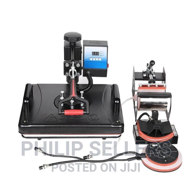 Heat Press Machine 38*30 Cm T-Shirt Printing Machine for T-S - thumbnail 2