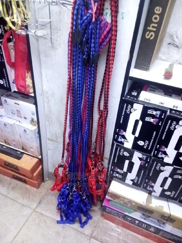 Newly Designed Leash With Harness(Red and Blue) - main view