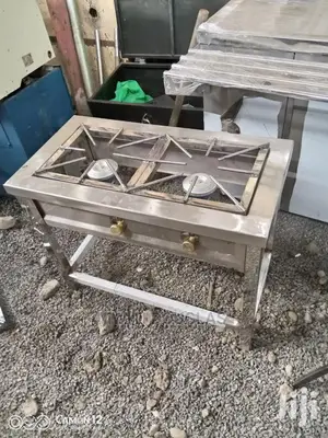 Stainless Steel Two Burner