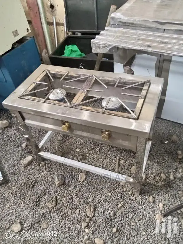 Stainless Steel Two Burner