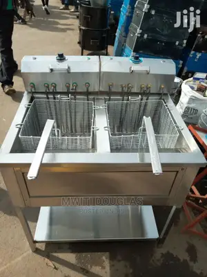 Double Double Element Chips Fryer