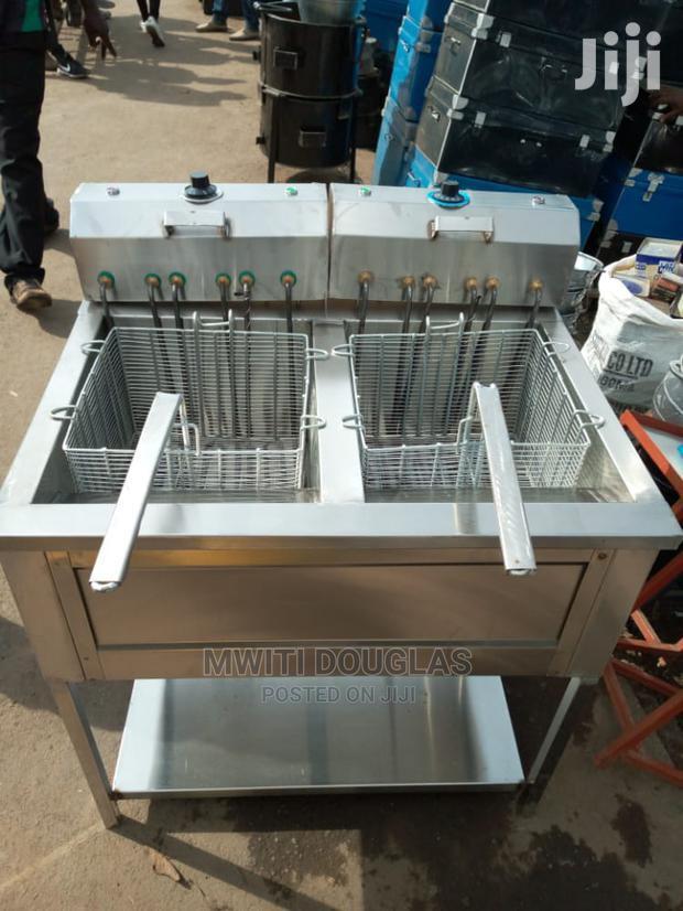 Double Double Element Chips Fryer