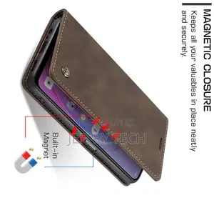 OPPO A96 4G Retro Flip Leather Wallet Case Coffee