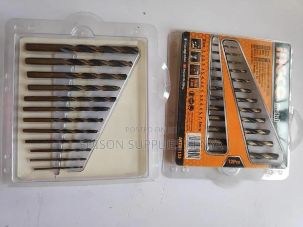 Ingco HSS Metal Drill Bits 12pc Set Steel Drill Bit AKDB1125 - thumbnail 4