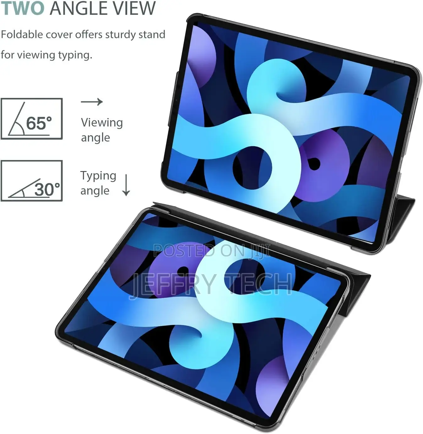 iPad Case Air 5 With Pen Holder Smart Magnetic Flip Leather