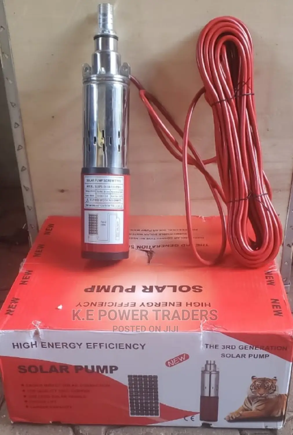 New 50m Head Solar Submersible Pump