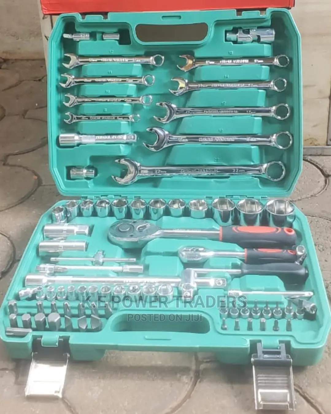 Cased Wrench Socket Spanner Set 82 Pieces