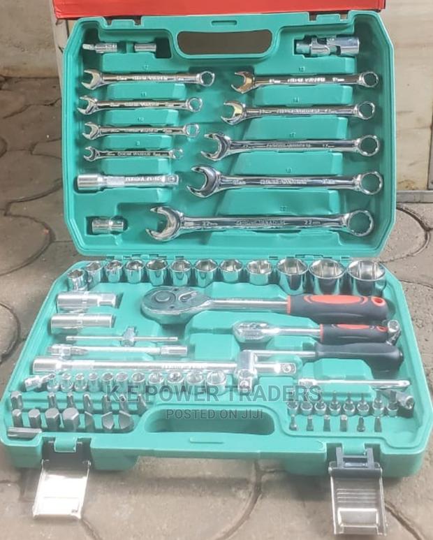 Cased Wrench Socket Spanner Set 82 Pieces - main view
