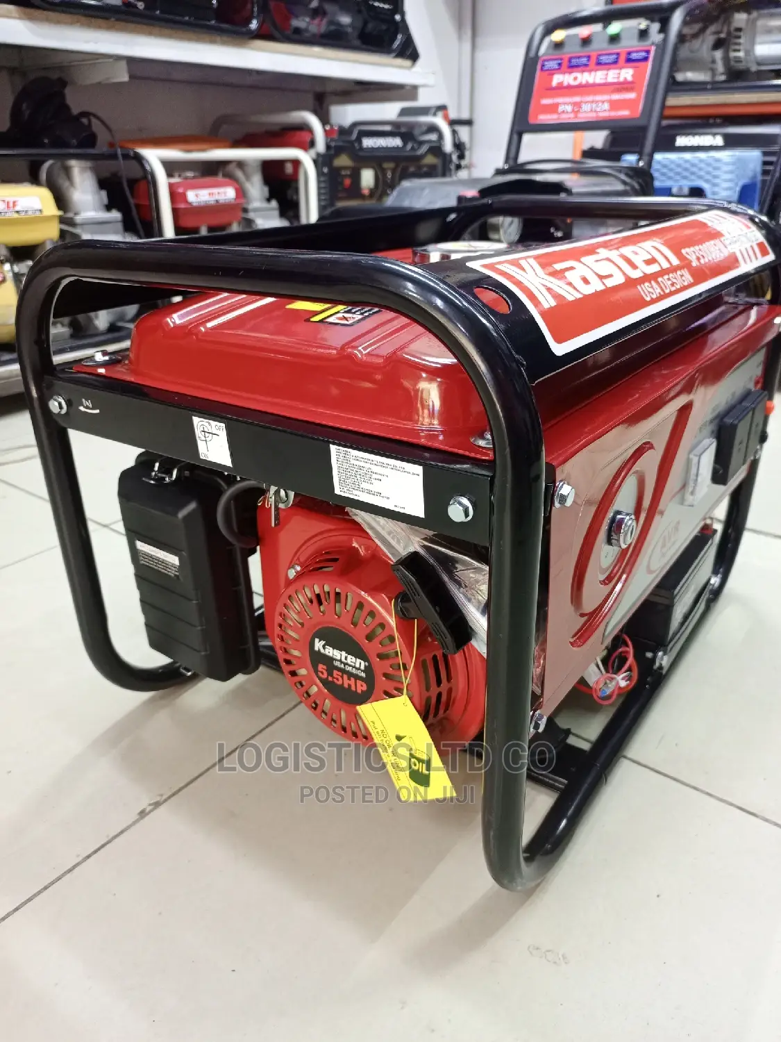 Kasten Keystart Petrol Generator 5kva
