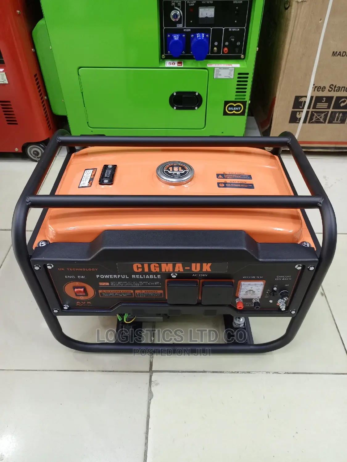 Cigma-Uk 1.8kva Petrol Generator 2500A