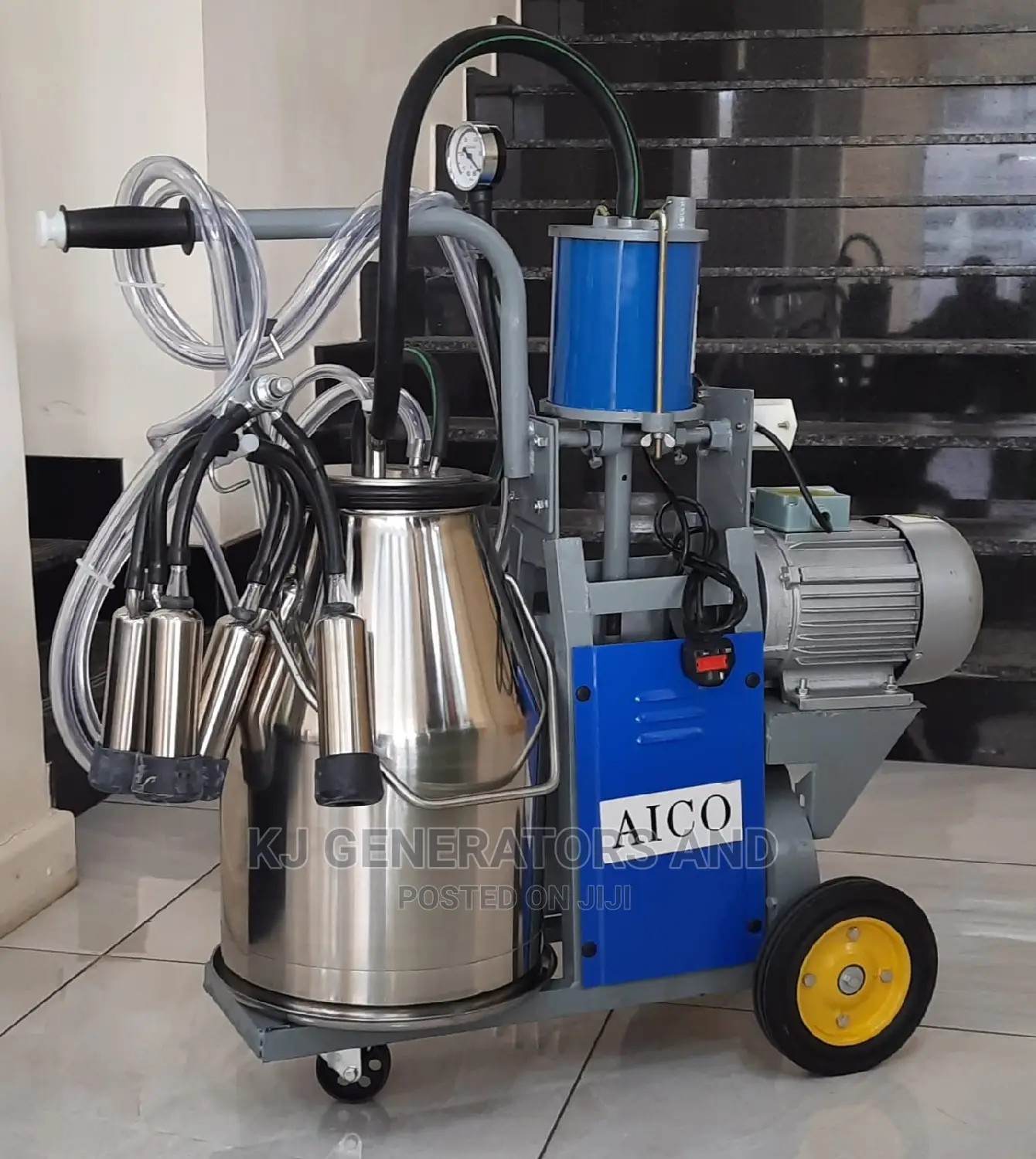 Single Barrel Milking Machine