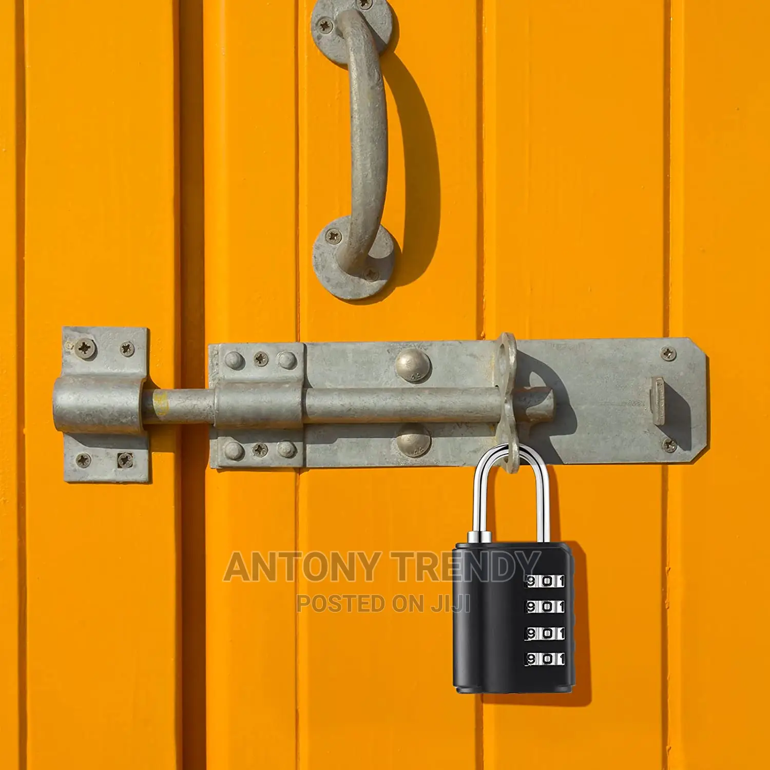 4 Digit Combination Locks, Outdoor Waterproof Padlock