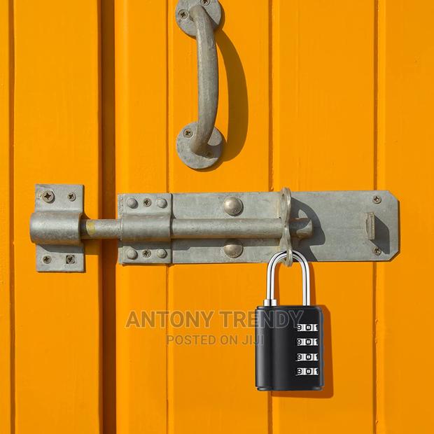 4 Digit Combination Locks, Outdoor Waterproof Padlock