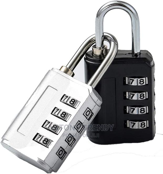 4 Digit Brass Re-Settable Combination Padlock