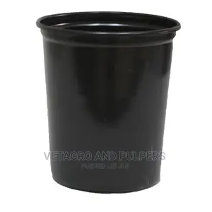 Plastic 120mm(12cm) Planting Pots 10 PCS