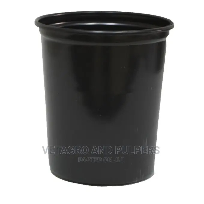 Plastic 120mm(12cm) Planting Pots 10 PCS