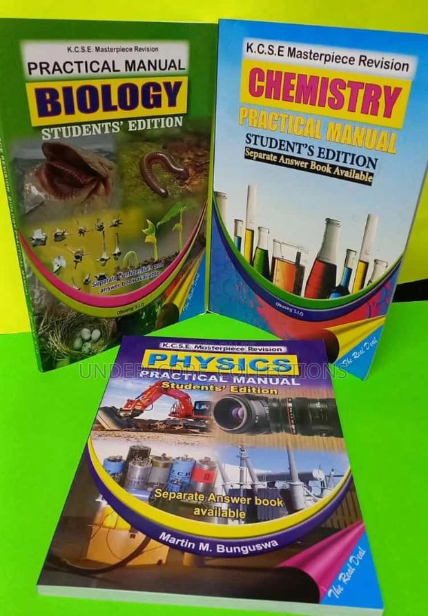 KCSE Masterpiece Revision Practical Bks:Bio,Chem and Physics - main view