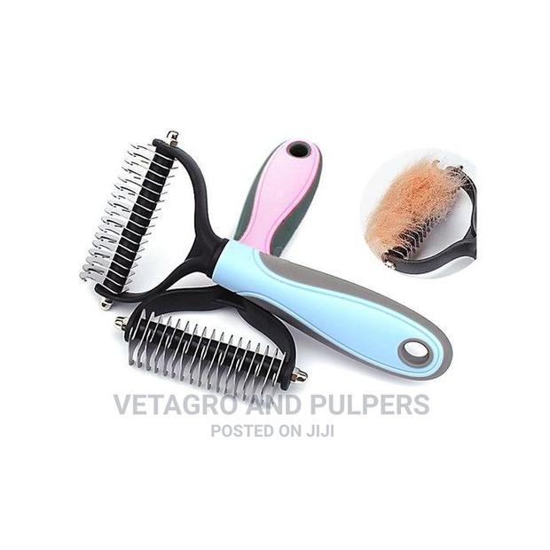 Pet Grooming Brush - Double Sided - main view