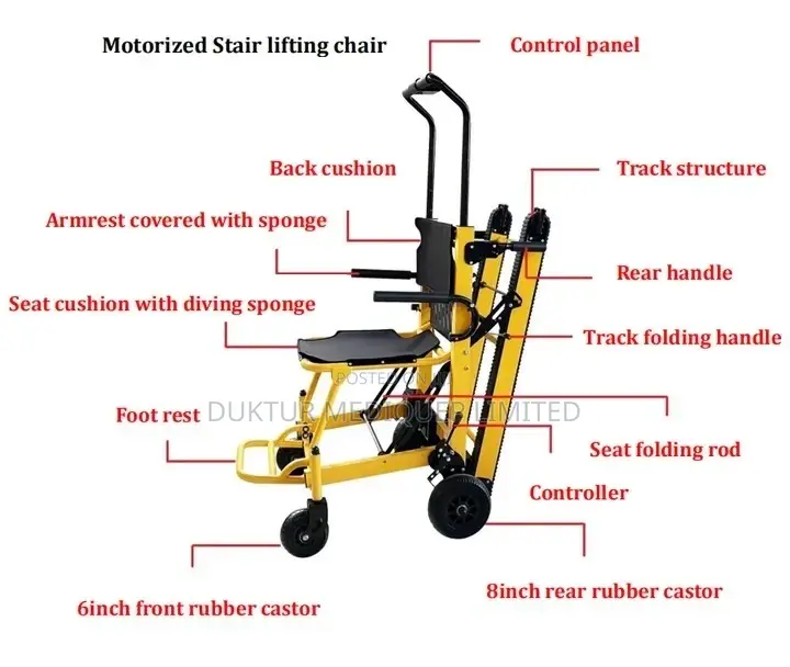 Electric Stair Climbing Chair Wheelchair