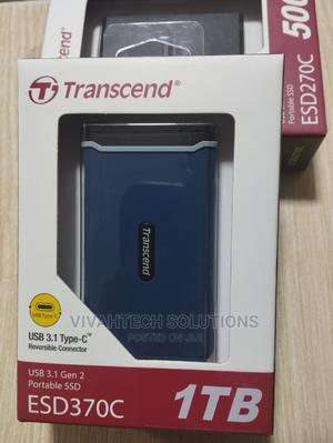 Transcend Portable External SSD 1TB SSD ESD370C "~ - thumbnail 2