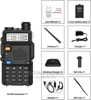 Baofeng (Uv-5r) 8-watt Dual Band Two-way Radio