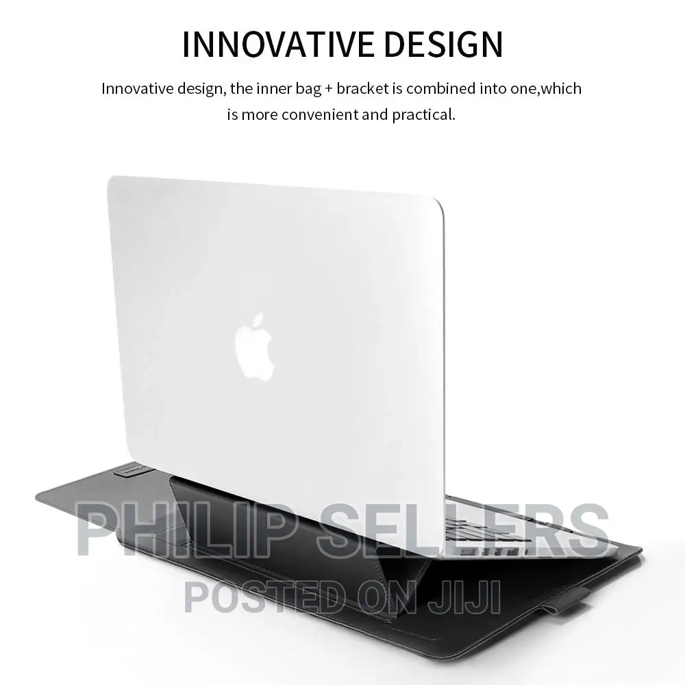 Laptop Bag for Macbook Air Retina Pro 12 13 Inch, PU Leat