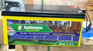 Goldenmax Gel Deep Cycle Battery 200ah 20hr 12v