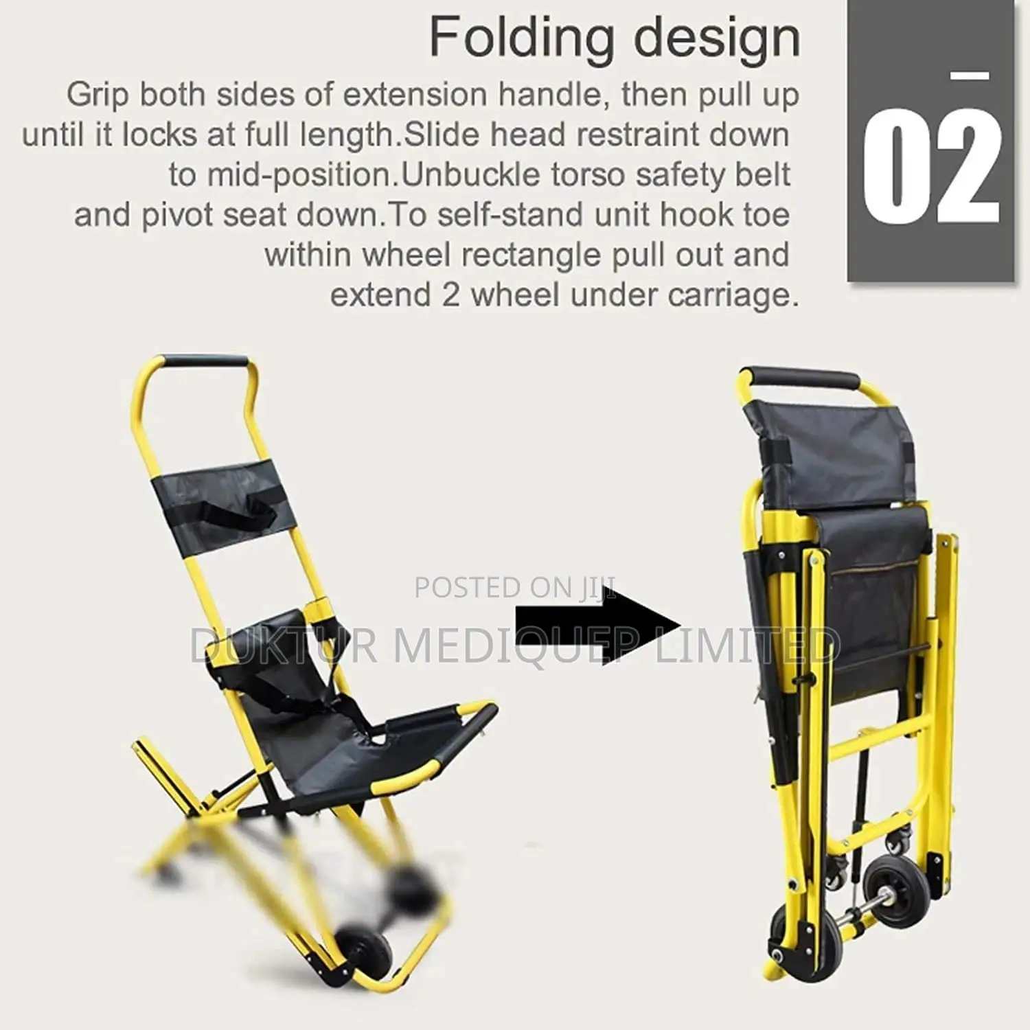 Emergency Stair Chair/ Evacuation Chair