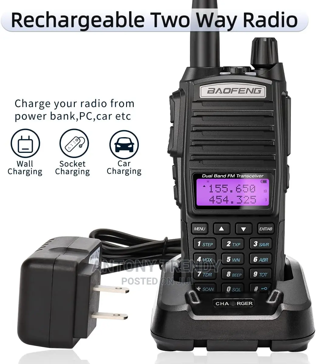 Baofeng Uv-82 Long Range Walkie Talkie Radio Calls-1 Units
