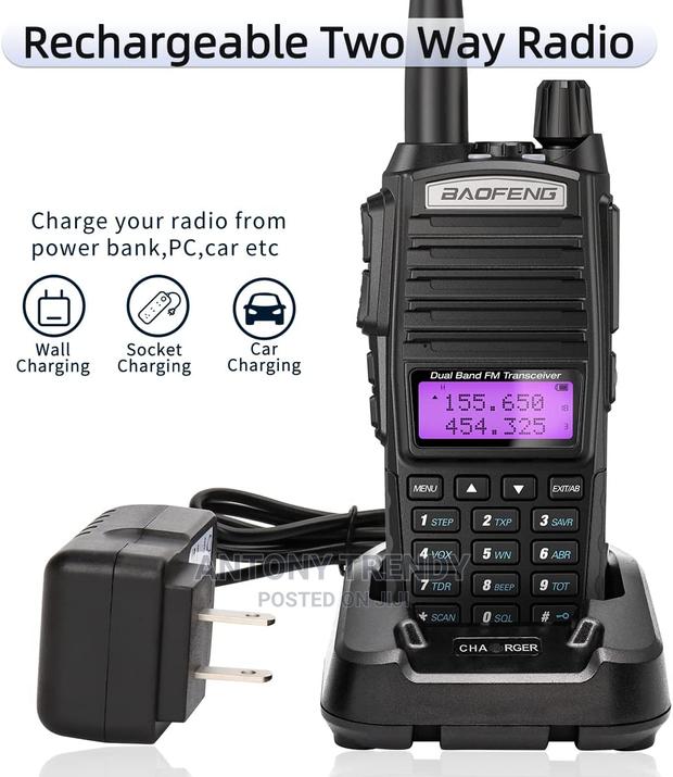 Baofeng Uv-82 Long Range Walkie Talkie Radio Calls-1 Units