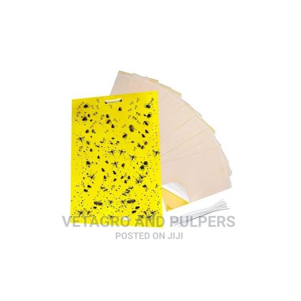 Double-Sided Yellow Sticky Flying Pest Insect Trap - thumbnail 4