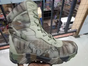 Delta Unisex Camouflage Military Boots