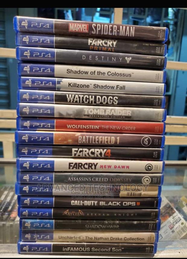 Used Ps4 Games - main view
