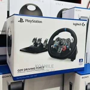 Logitech G29! Wheel, Pedals! Logitech Driving Force!!