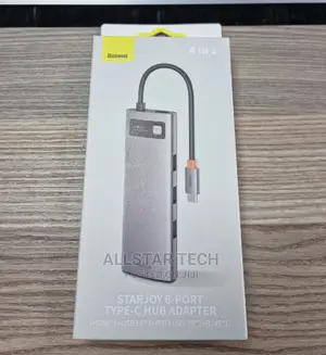 Baseus Starjoy 8-port Type-c Hub Adapter 8 IN 1.