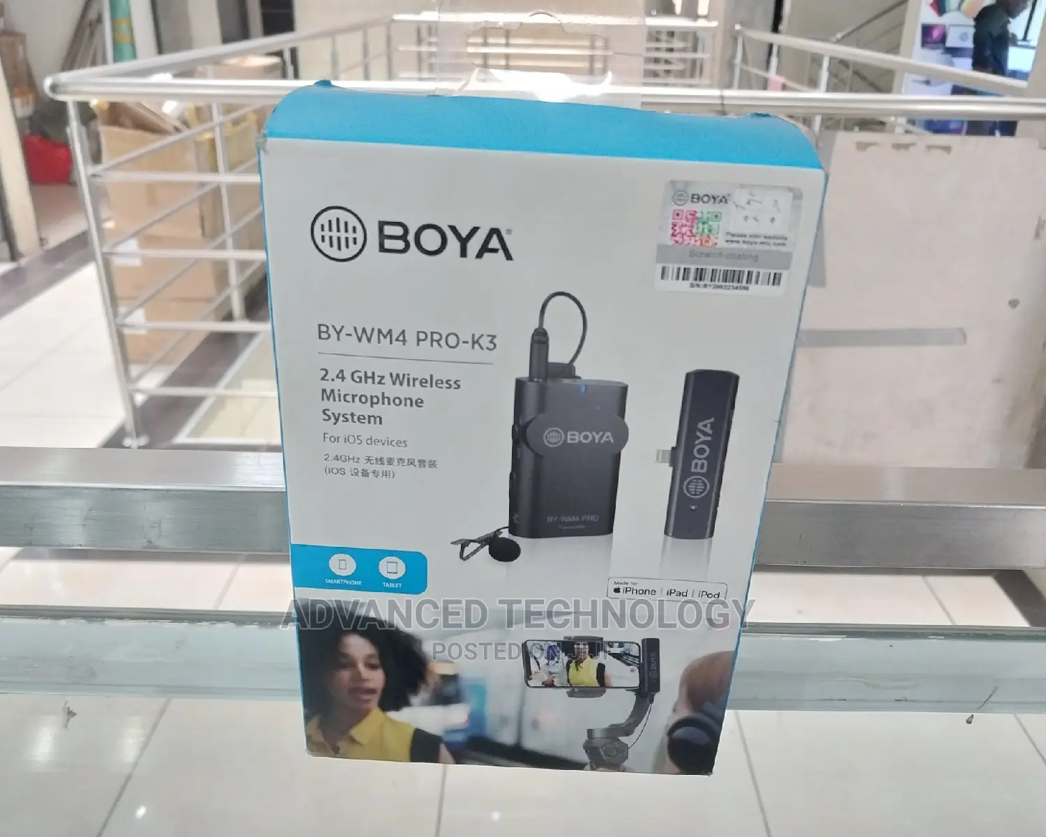 Boya BY-WM4 PRO- iPhone Wireless Mic