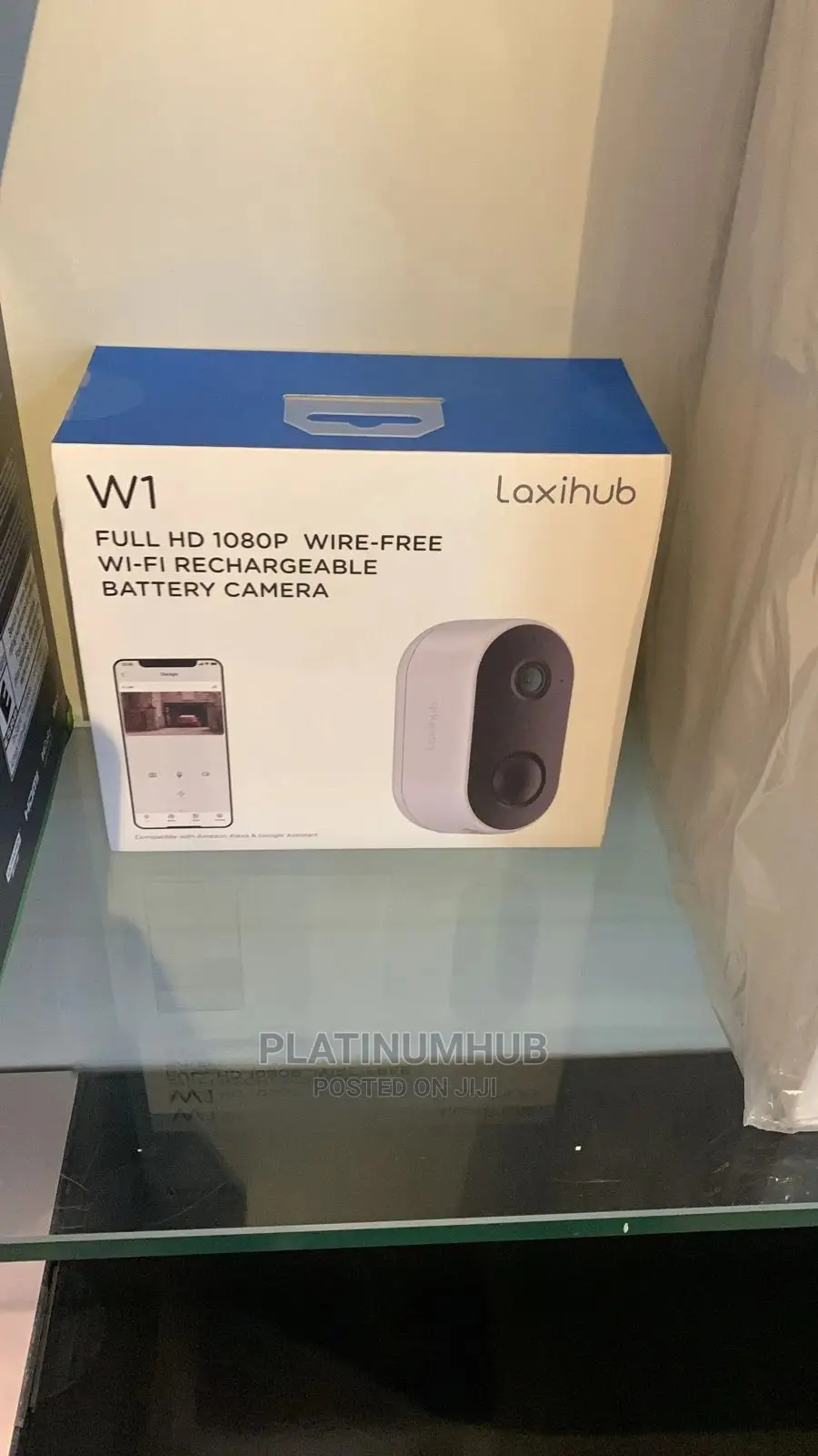 Laxi Hub W1 Wire Free Wi Fi Recheable Battery Camera