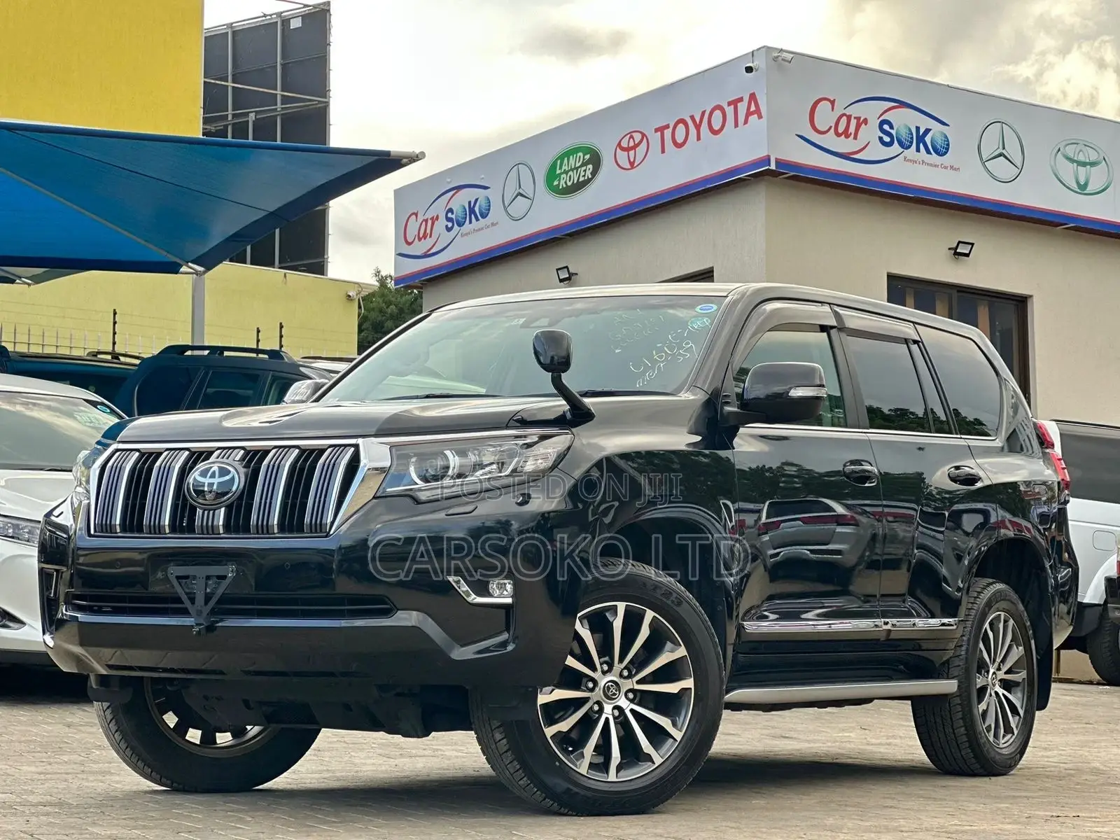 Toyota Land Cruiser Prado 2018 Matt Black