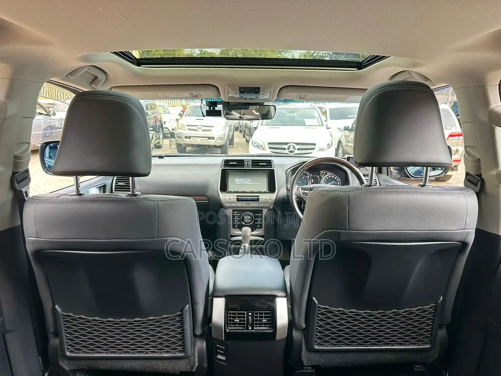 Toyota Land Cruiser Prado 2018 Matt Black