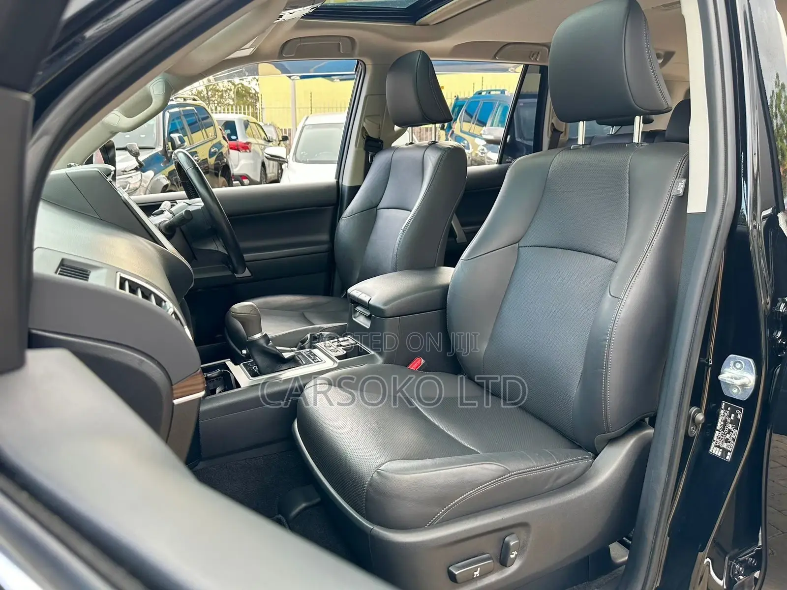 Toyota Land Cruiser Prado 2018 Matt Black