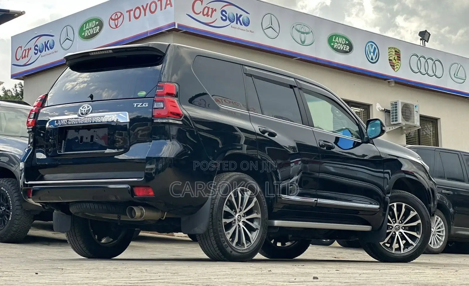 Toyota Land Cruiser Prado 2018 Matt Black