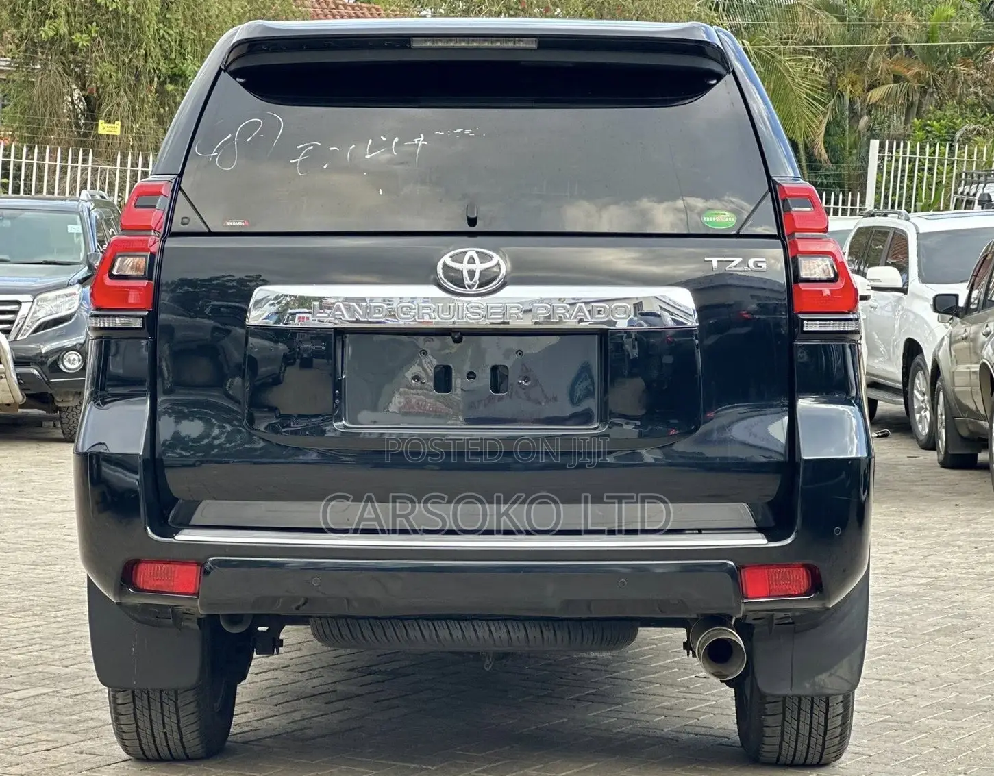 Toyota Land Cruiser Prado 2018 Matt Black