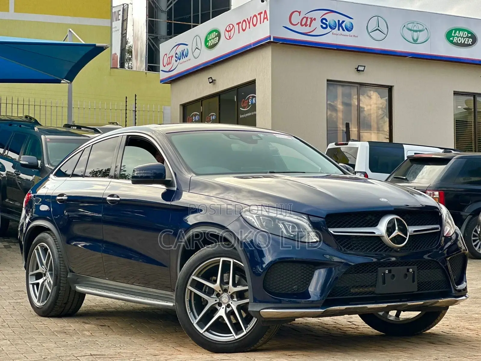 Mercedes-Benz GLE-Class 2016 Blue