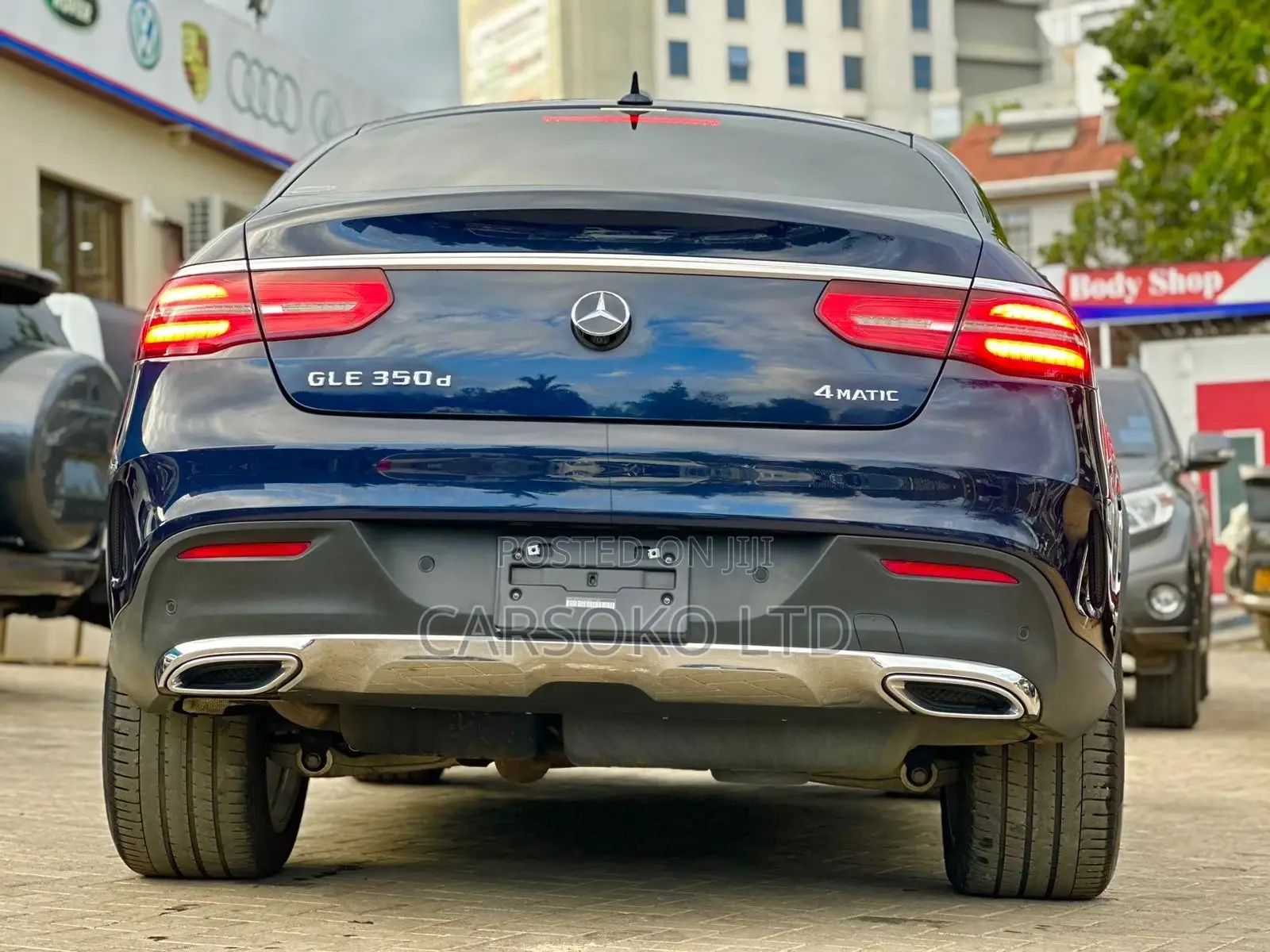 Mercedes-Benz GLE-Class 2016 Blue
