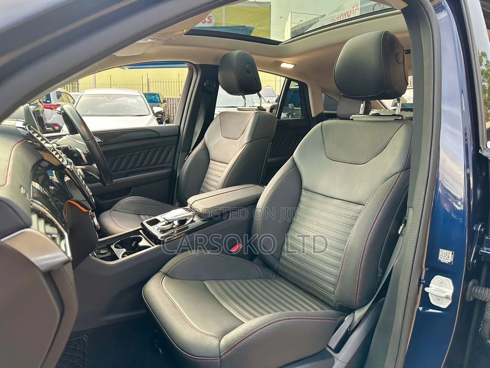 Mercedes-Benz GLE-Class 2016 Blue
