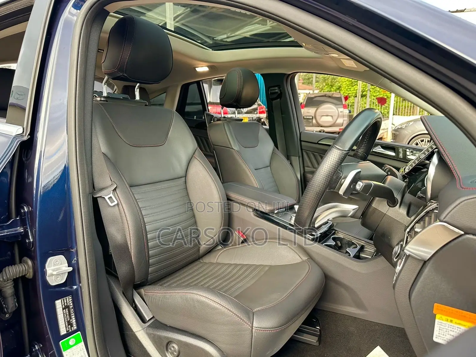 Mercedes-Benz GLE-Class 2016 Blue